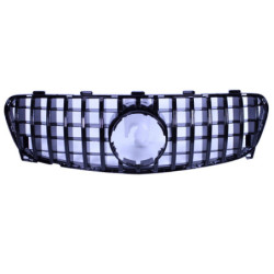 Grill compatibel met Mercedes-Benz GLA X156 facelift (2017-2019) glanzend zwart