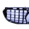 Grill compatibel met Mercedes-Benz E-klasse W212 glanzend zwart