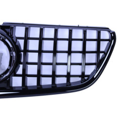Grill kompatybilny z Mercedesem W447 Vito facelift 2019+ czarny połysk