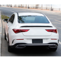 Спойлер, съвместим с Mercedes W118 CLA, черен гланц