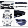 Kit carrosserie compatible avec Mercedes S coupé cabriolet C217 A217 pack chrome