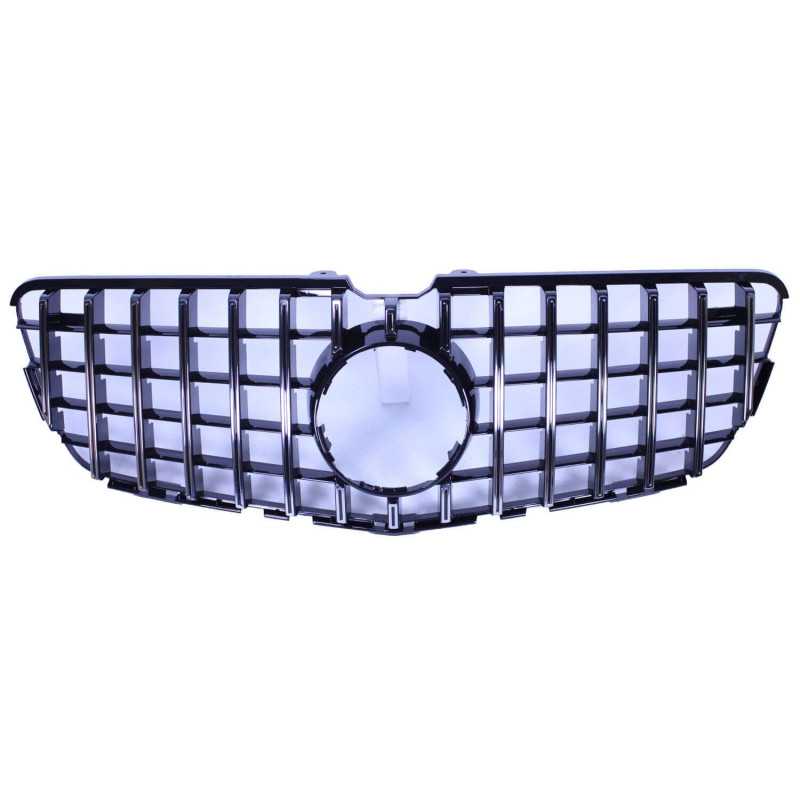 Grill til Mercedes R-Klasse R251 V251 Facelift krom panamericana-look