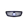 Calandre compatible avec Mercedes classe S W222 noir brillant