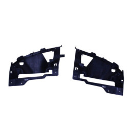 (PART) Diffuser compatible with Mercedes GLE Coupe C167 glossy black round