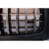 Grill compatible with Mercedes G class W463 with headlight covers glossy black chrome