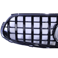 Grill voor Mercedes GLC - GLC coupe X254 C254 glanzend zwart (2023+) panamericana look