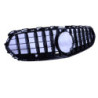 Grille compatible avec Mercedes classe C W206 noir brillant non AMG line