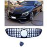 Grill kompatibel mit mercedes-benz s coupé 63/65 amg 2015-2017 schwarz c217