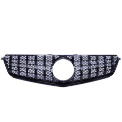 Grill compatible with Mercedes-Benz W204 black