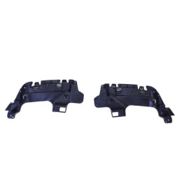 Diffuseur compatible avec Mercedes GLC Coupe C253 avec embouts d'échappement carrés noirs