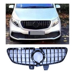 Grille noir brillant compatible avec mercedes-benz v-class 2020