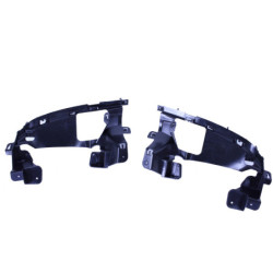 Difuzoare compatibile cu Mercedes GLE W167 2019+ țevi de eșapament rotunde negre