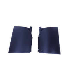 Diffuseur compatible avec Mercedes GLE W167 2019+ embouts d'échappement ronds noirs