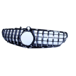 Grill compatible with mercedes-benz cls 63 amg w218 facelift chrome