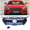 Calandre compatible avec mercedes-benz amg gt c190 coupe chrome 2 portes 2014-2017