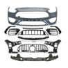 Front bumper compatible with Mercedes C class W206 S206 sedan and break