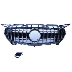 Grille compatible avec mercedes-benz amg gt c190 coupe chrome 2 portes 2014-2017