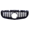 Parrilla compatible con Mercedes-Benz SLC clase R172 facelift (2016-2019) negro
