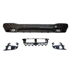 Diffuusori yhteensopiva Mercedes GLE W167 2019+ ja Mercedes GLS X167 kanssa