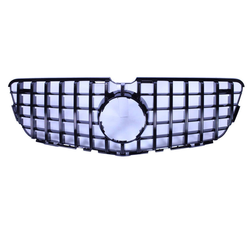 Grille compatibel met Mercedes R-Klasse R251 V251 Facelift zwart