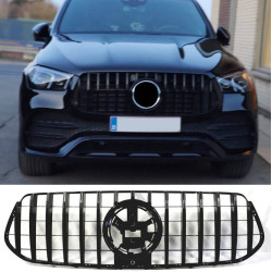 Hűtőrács Mercedes-Benz GLE W167 SUV/GLE Coupé C167 fekete 2020-2023 (5)