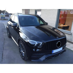 Hűtőrács Mercedes-Benz GLE W167 SUV/GLE Coupé C167 fekete 2020-2023 (10)