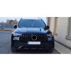 Hűtőrács Mercedes-Benz GLE W167 SUV/GLE Coupé C167 fekete 2020-2023 (7)