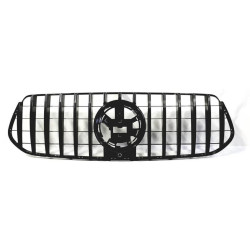 Grill voor Mercedes GLE W167 SUV / GLE coupe C167 zwart 2020-2023