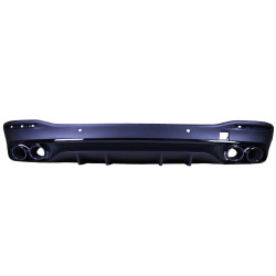 (PART) Diffuser compatible with Mercedes GLE W167 2019+ for round exhaust trim