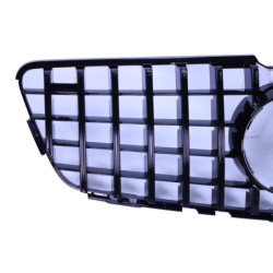 Grille compatibel met Mercedes R-Klasse R251 V251 Facelift zwart