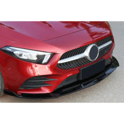 Frontspoiler compatible with Mercedes W177 gloss black