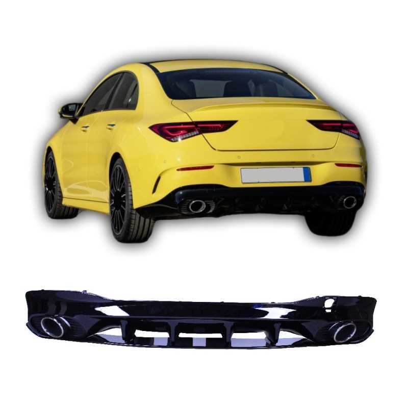 Diffúzor Mercedes CLA C118 X118 W118 AMG Line króm