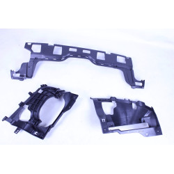 Difusor trasero para Mercedes GLE coupé C167 negro brillante GLE 63 AMG look