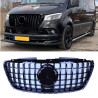 Režģis Mercedes Sprinter W907 2019+ spīdīgi melns