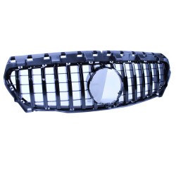 Grille pour Mercedes W117 CLA-Class noir Panamericana look