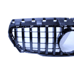 Grill voor Mercedes W117 CLA-Klasse zwart Panamericana look