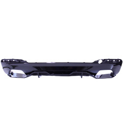 Difusor para BMW Serie 5 G30 G31 negro brillante aspecto de rendimiento