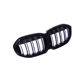 Grelha frontal para BMW F40 F41 Série 1 com barras duplas