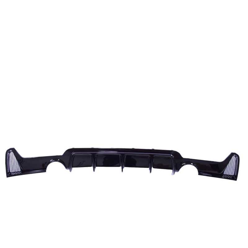 Difusor preto brilhante para BMW Série 4