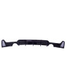 Difusor trasero negro brillante para BMW Serie 4