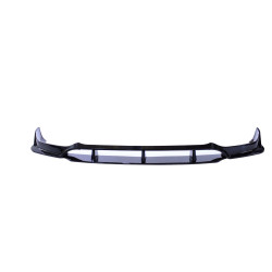 Frontspoiler lip compatibel met BMW X6 G06 glanzend zwart