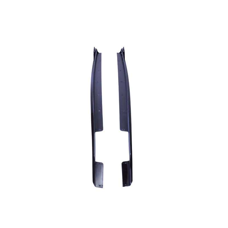 Fuste laterale compatibile cu BMW X6 G06 negru lucios