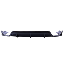 Difusor trasero compatible con BMW X6 G06 negro brillante