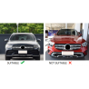 Hűtőrács Mercedes-Benz GLC - GLC Coupé Facelift króm (6)