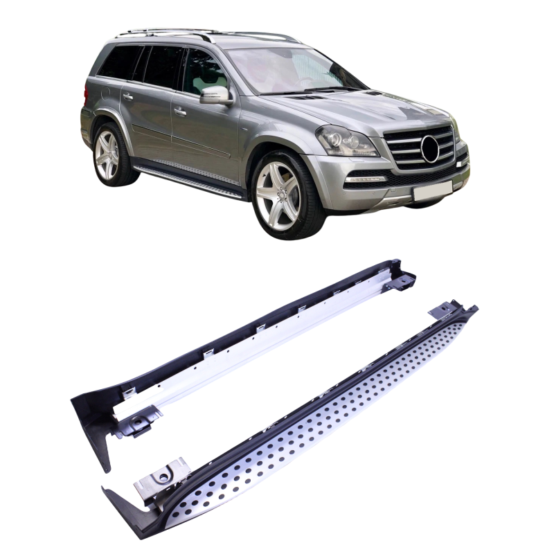 Running boards for Mercedes GL X164