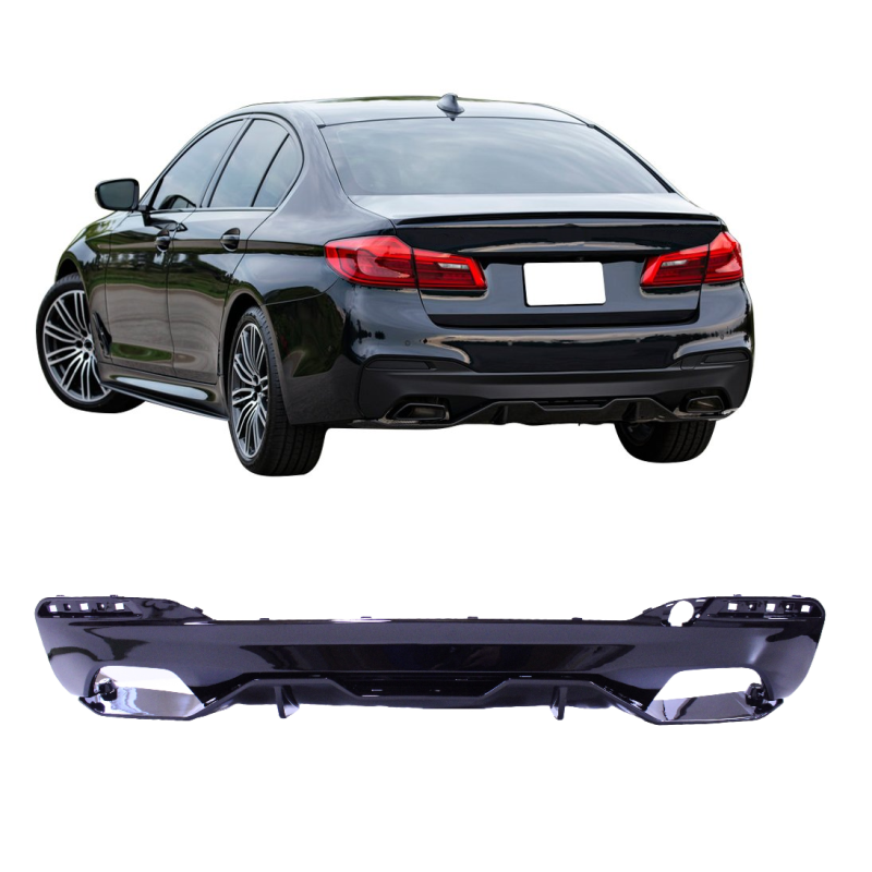 Difuusor BMW 5. seeria G30 G31 läikiv must
