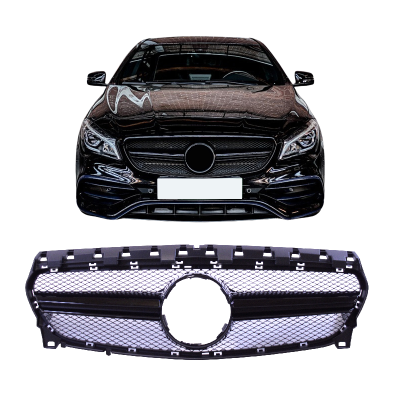Režģis Mercedes-Benz C117 CLA Facelift melns