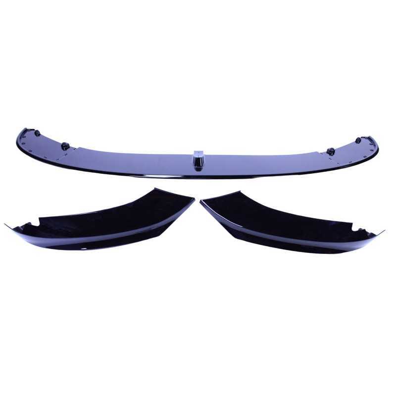 Cejas Para Faros BMW Serie 4 (2014-2020) - Negro Brillante/fibra Carbono - Kit De 2 Piezas