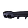 Difusor trasero para Mercedes W206 negro C43 AMG look
