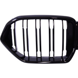 Grill kidney compatibil cu BMW X6 G06 2018+ bare duble negru lucios